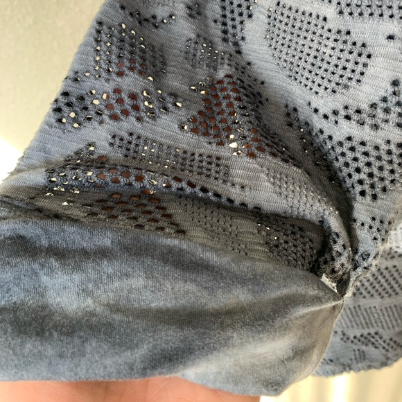 NWOT Anthropologie Saturday Sunday Top with Pockets and Drawstring Hem - Picture 5 of 8